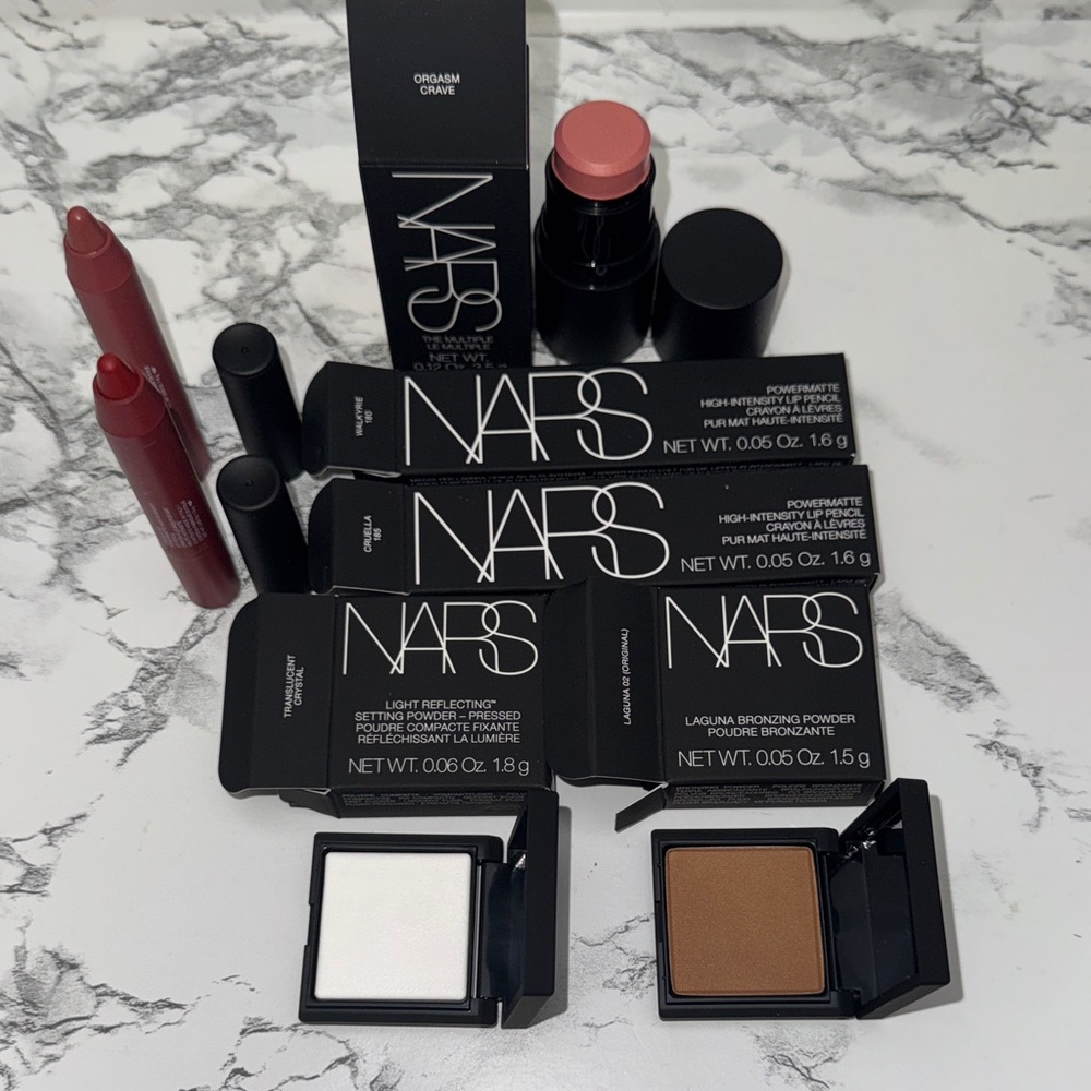 NWT NARS travel sized bundle: see below for names 
Never used
Still in box